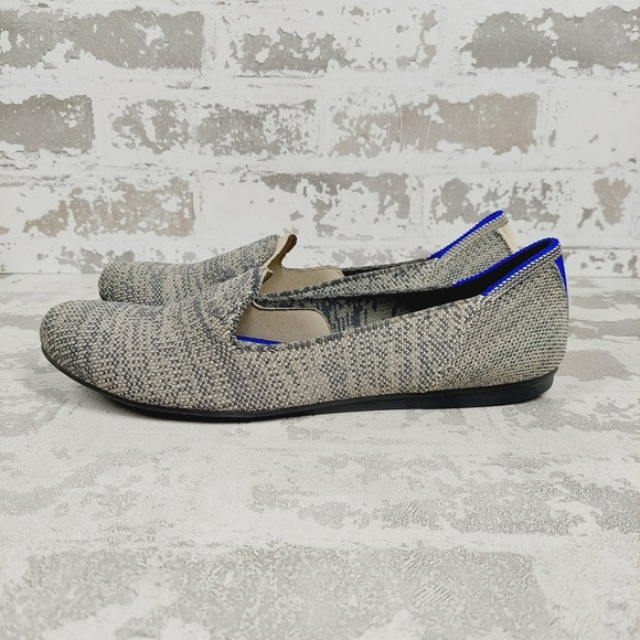 NEW Rothy's The Loafer Gray Round Toe Slip On Flat Loafers C531
